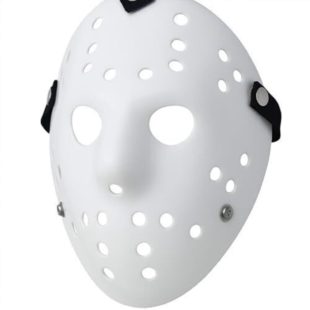 6431 Halloween Horror Cosplay Mask | DIY Paintable White Costume Mask